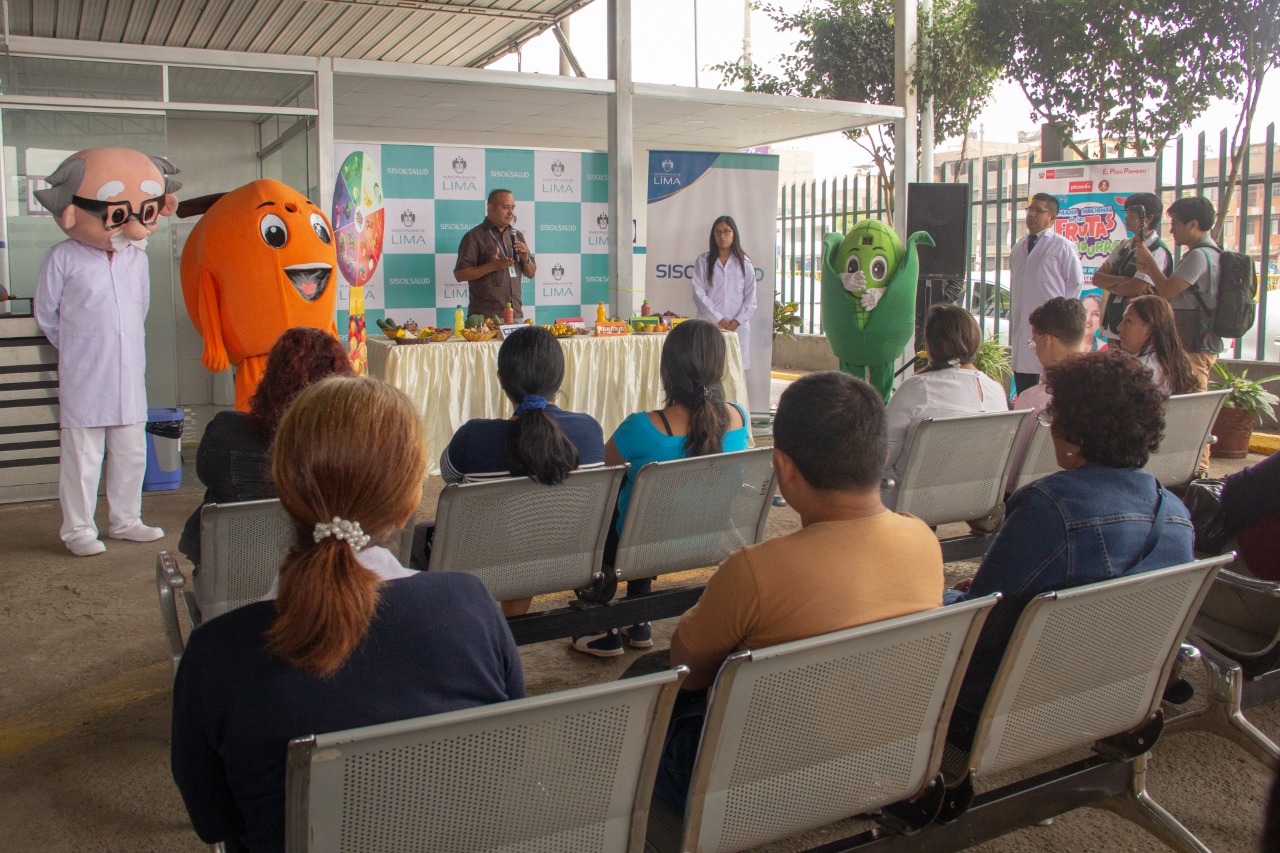 Sisol Salud realizó charla educativa sobre el consumo adecuado de frutas y verduras