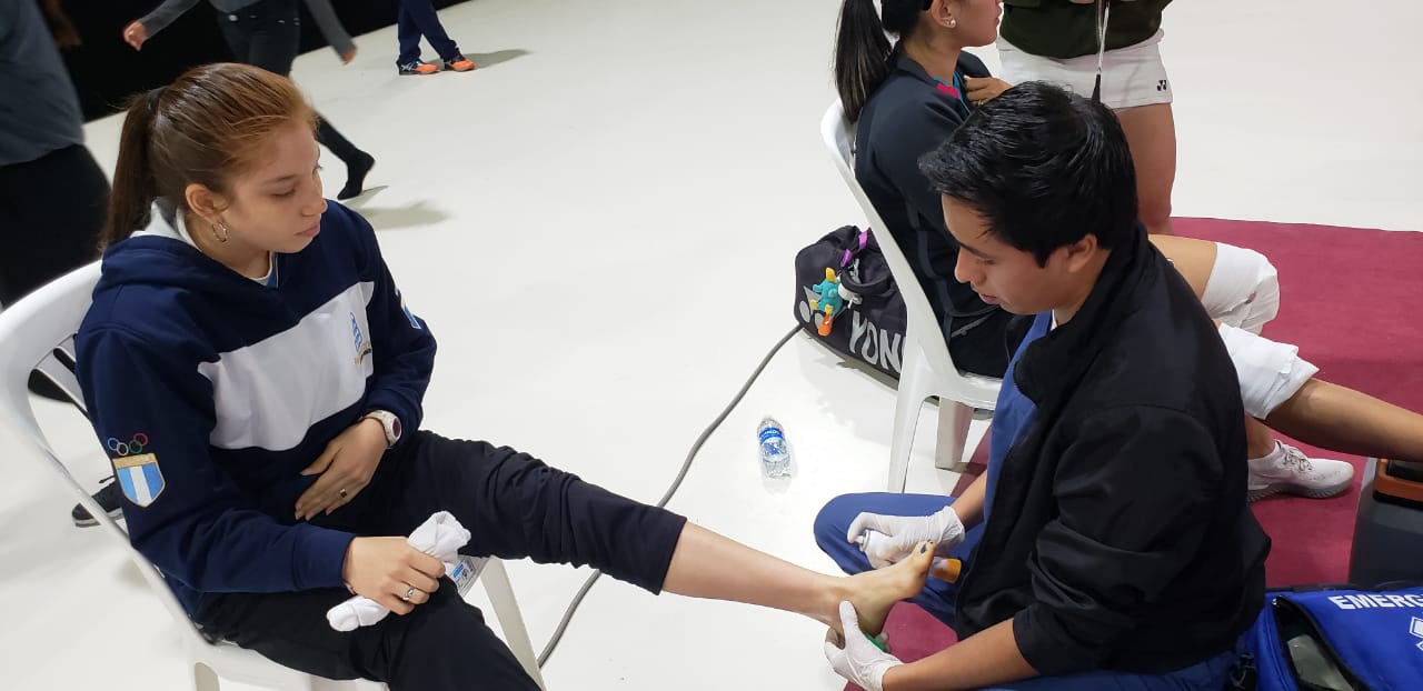 Especialistas de Sisol Salud atendieron a participantes del Torneo Internacional de Badminton