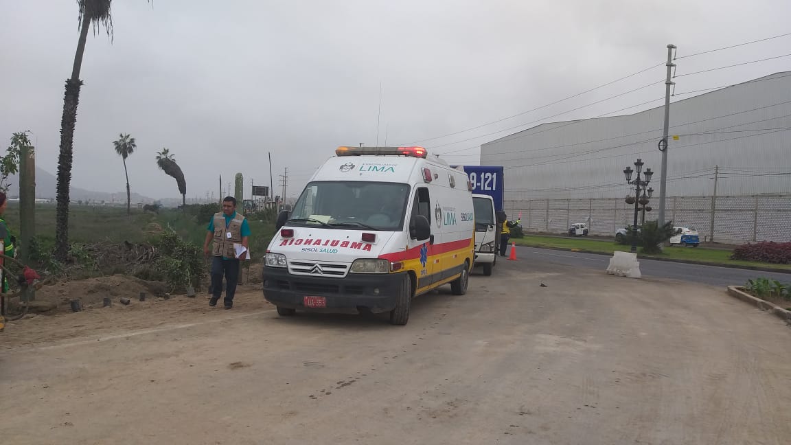 Ambulancias de Sisol Salud resguardan a voluntarios del evento “Juntos por Pantanos de Villa”