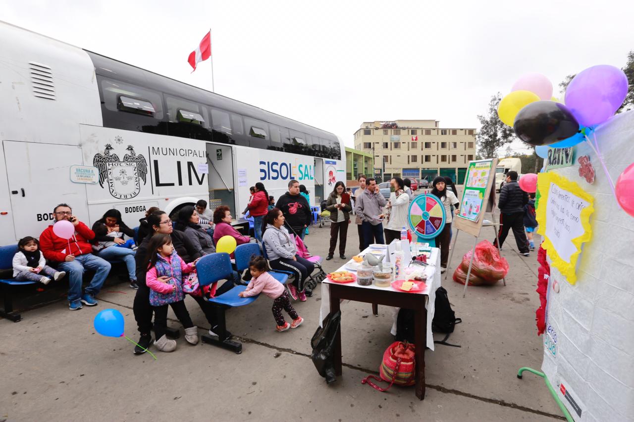 Sisol Salud participó el sábado en campaña gratuita contra la anemia en Lima
