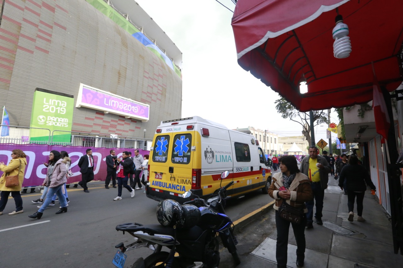 Ambulancias de Sisol Salud estarán presentes durante los Juegos Panamericanos Lima 2019