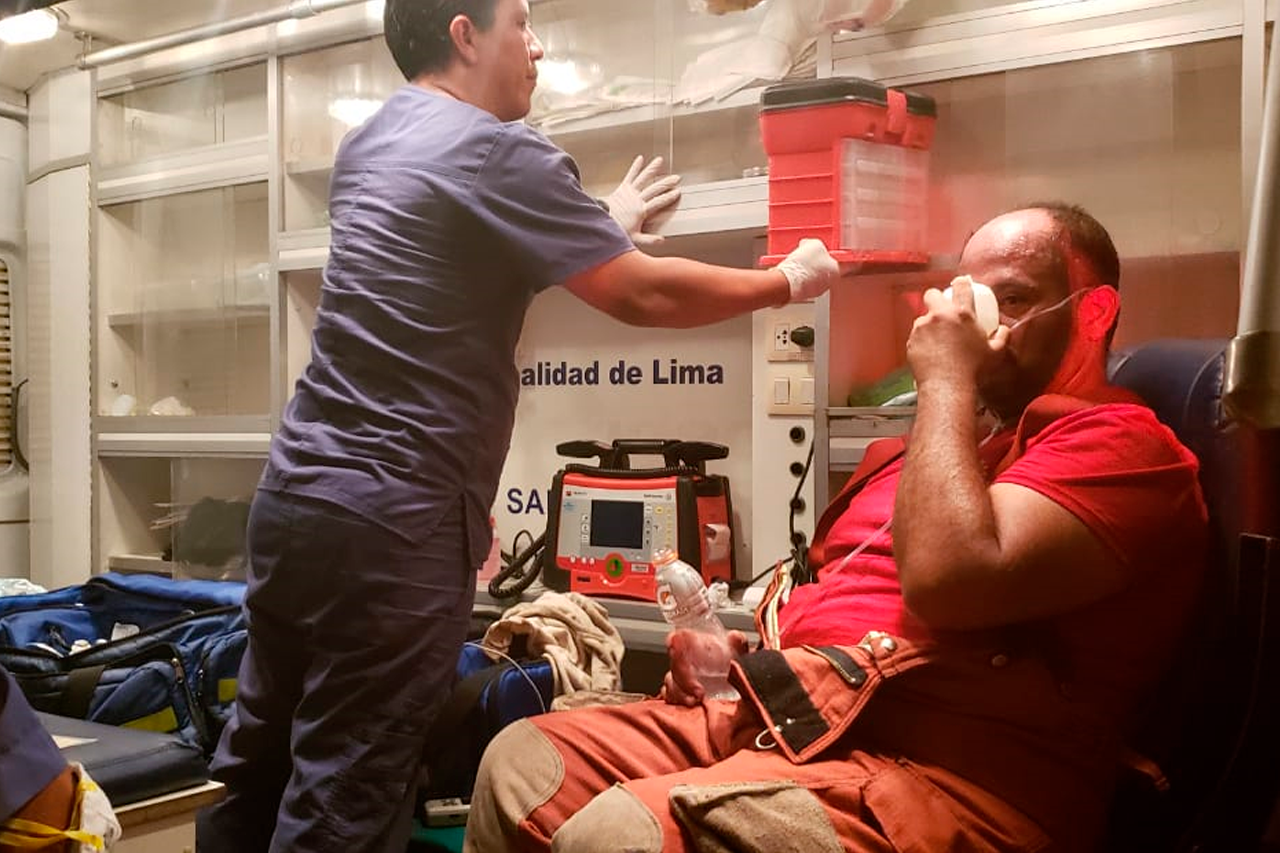 Sisol Salud asiste a emergencia de Mesa Redonda